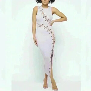 Her Collection Sleeveless Lavender Dress (109)